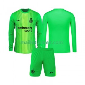 Maillot de Foot Inter Milan Gardien Troisième 2025-26 Manches Longues - Enfant